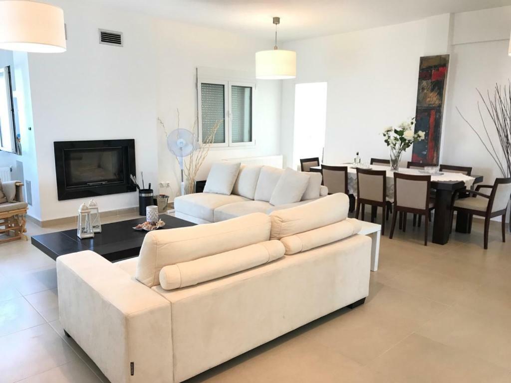 Villa Korais Luxury 3Br Apt With Sea View Салоники Экстерьер фото